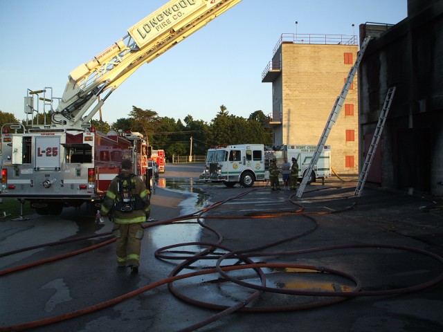 Joint training with Goodwill Fire Co #2 of West Chester.